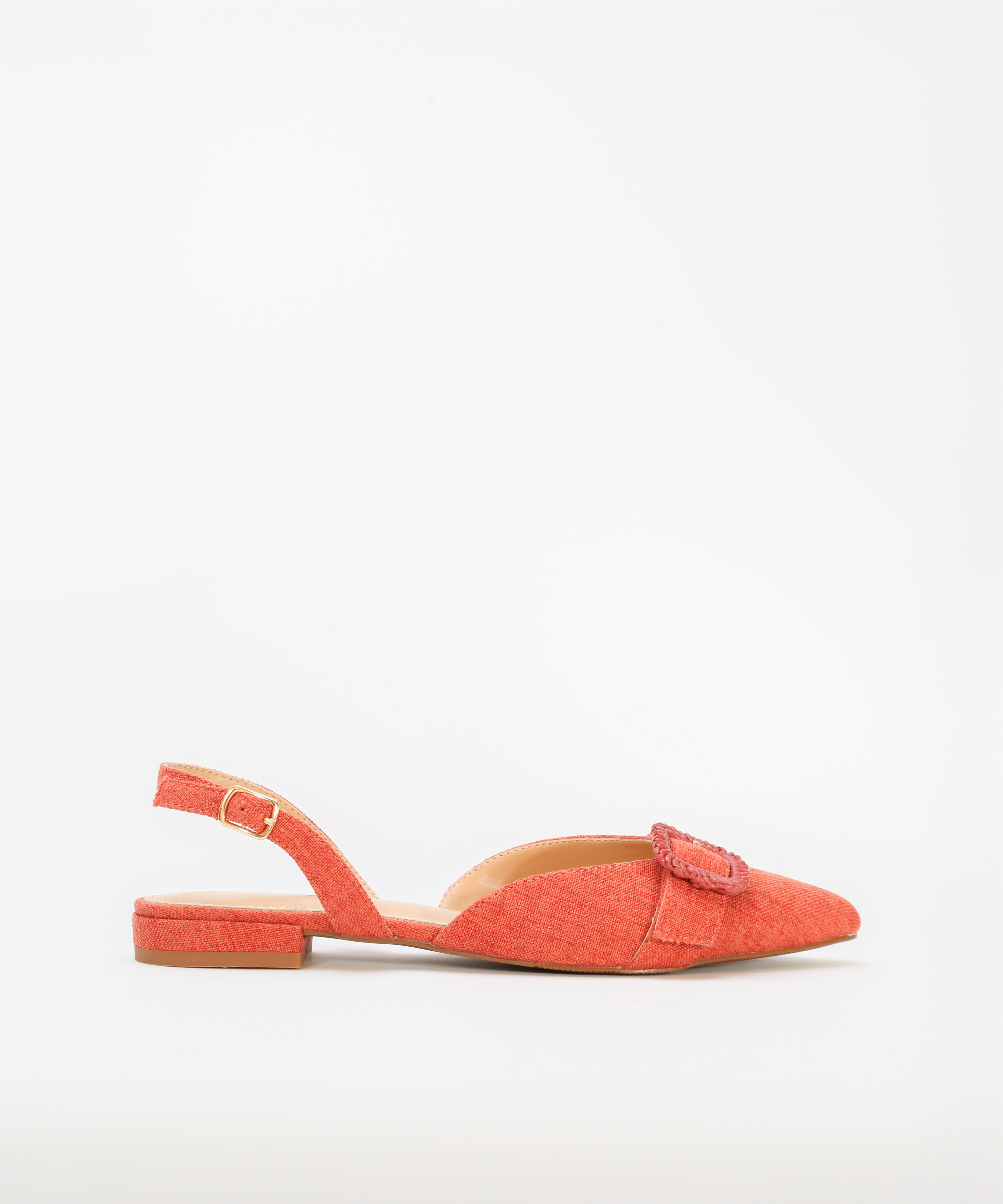 Zapatos destalonados hebilla